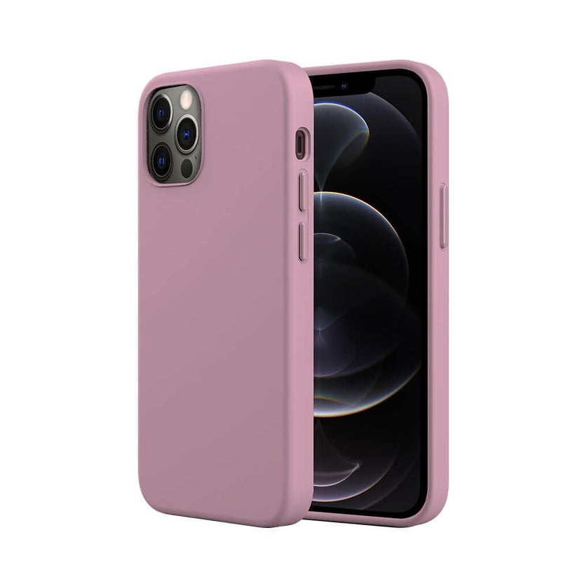 NEXT ONE силиконска маска за iPhone 12 Pro Max - розева