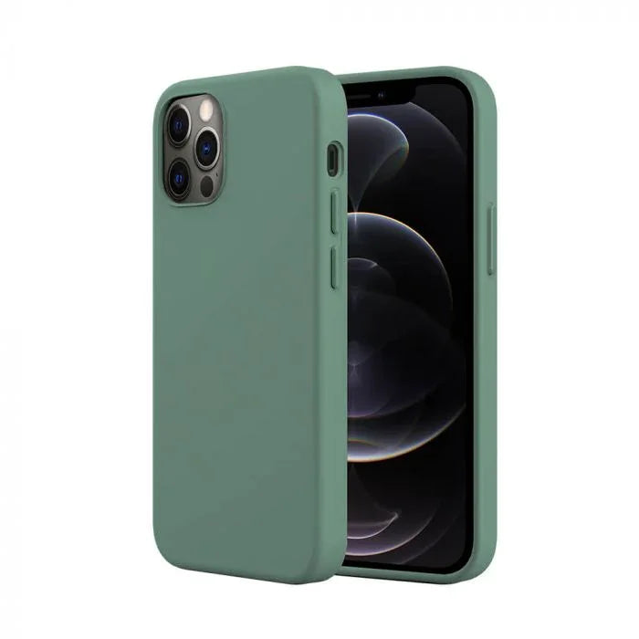 NEXT ONE силиконска маска за iPhone 12 Pro Max - зелена