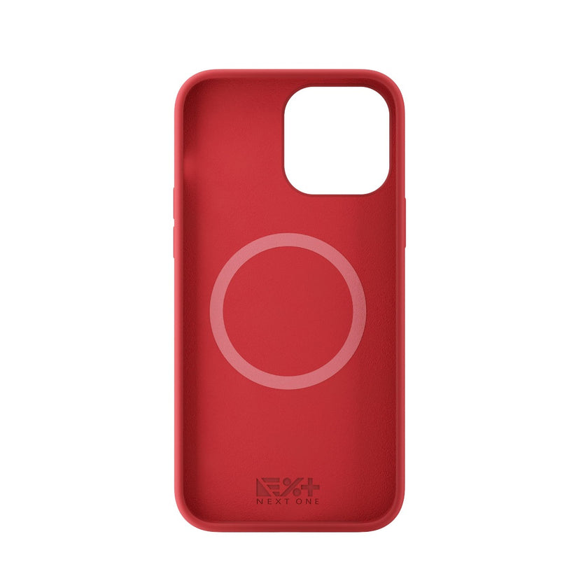 Red Silicone Case | iPhone 6.7  2021 MagSafe compatible