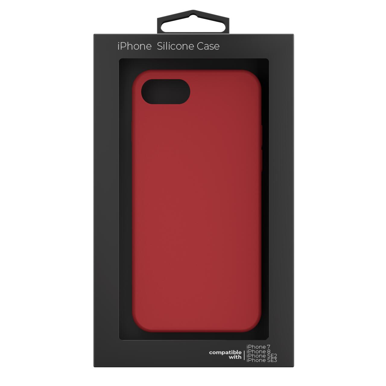Red Silicone Case | iPhone SE 2nd gen.