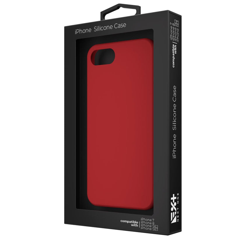 Red Silicone Case | iPhone SE 2nd gen.