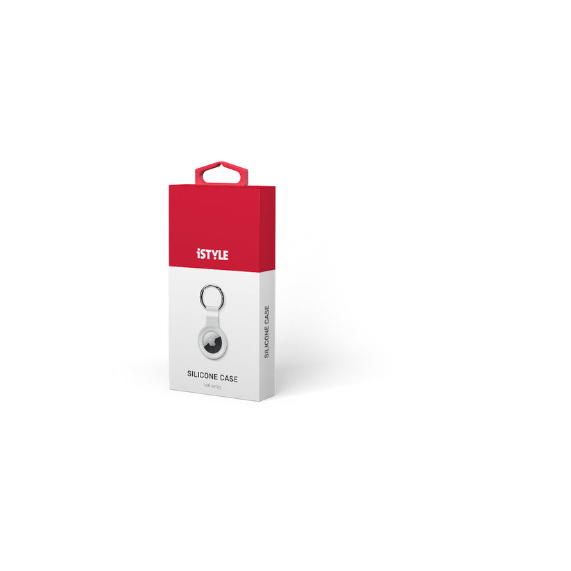 iStyle Silicone Case for AirTag - white