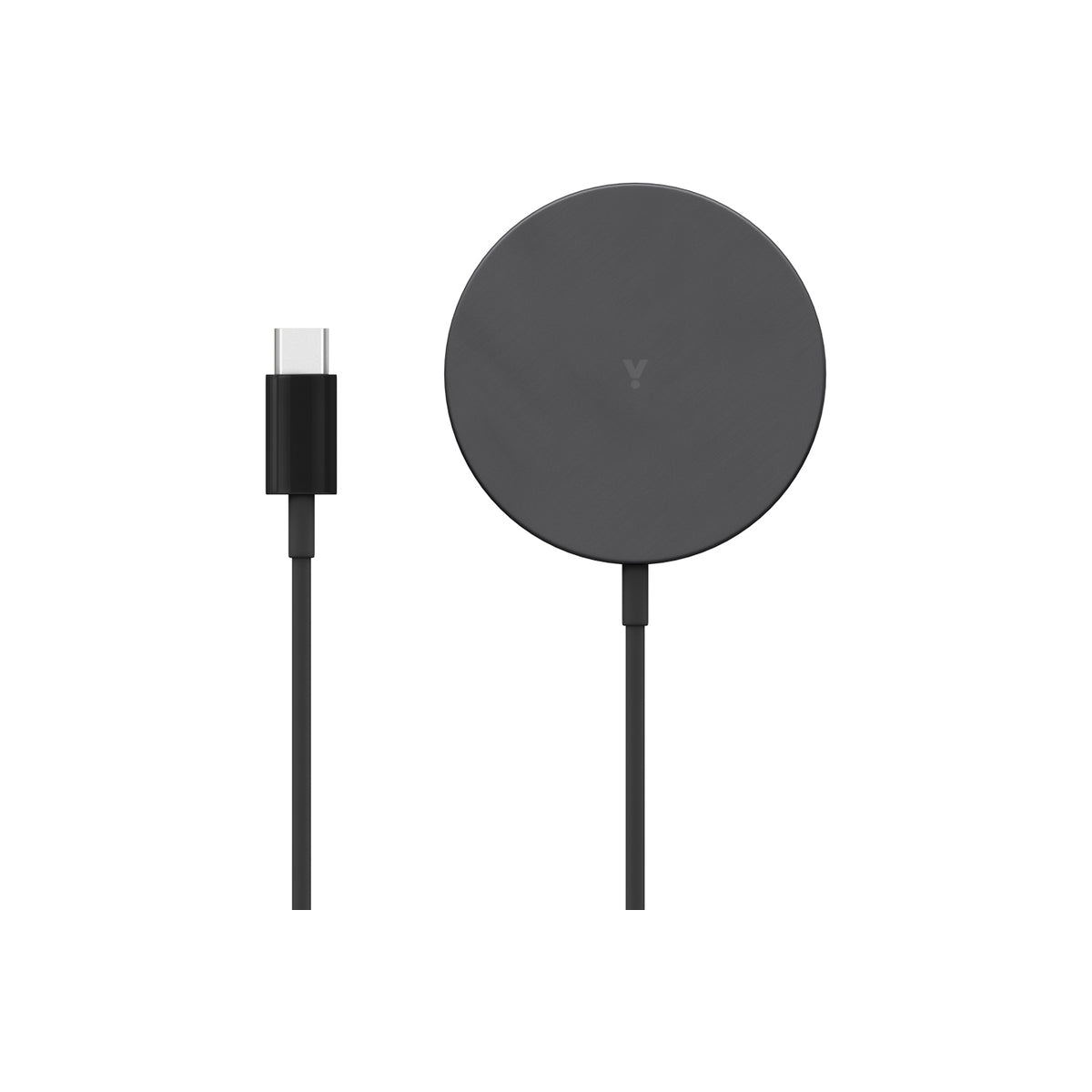 iStyle FAST MAGNETIC WIRELESS CHARGER- space gray