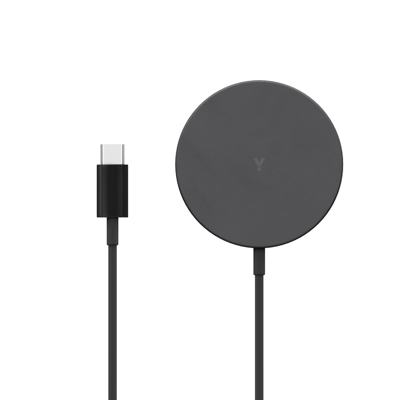 iStyle FAST MAGNETIC WIRELESS CHARGER- space gray