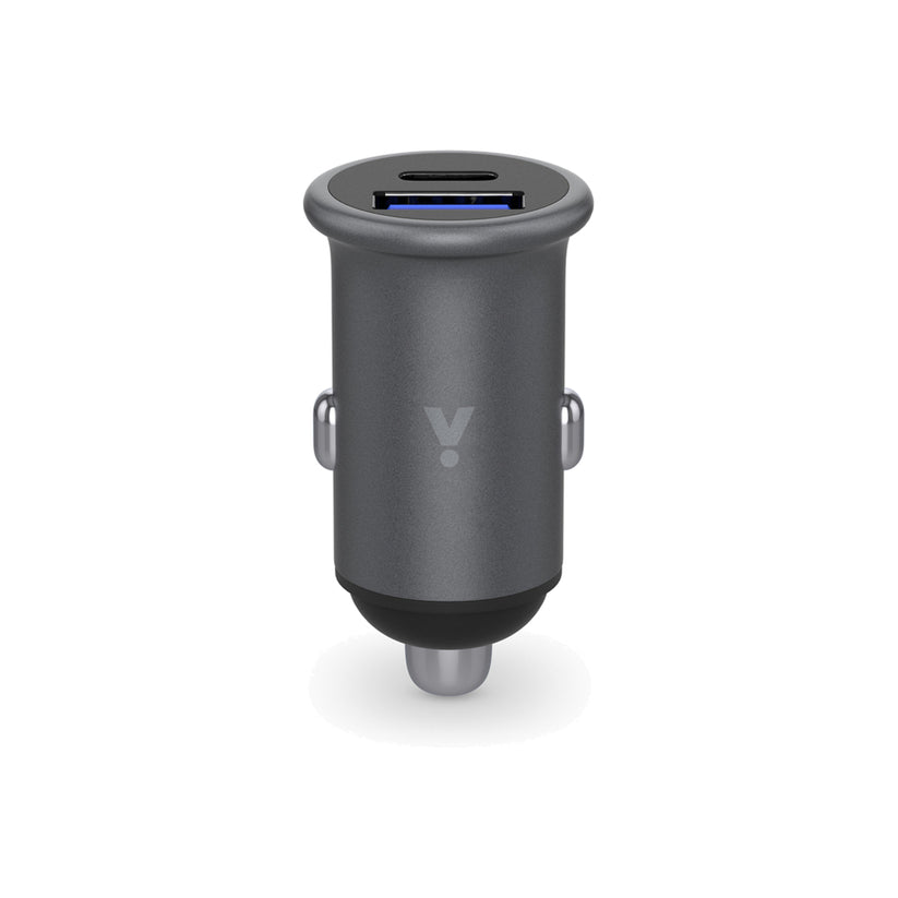 iSTYLE 38W Pro Car Charger - space grey