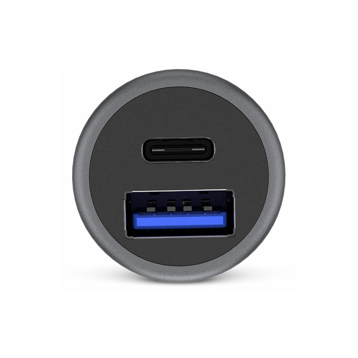 iSTYLE 38W Pro Car Charger - space grey