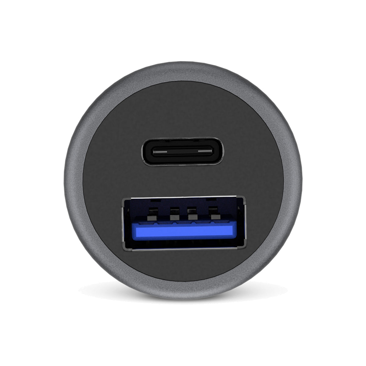 iSTYLE 38W Pro Car Charger - space grey
