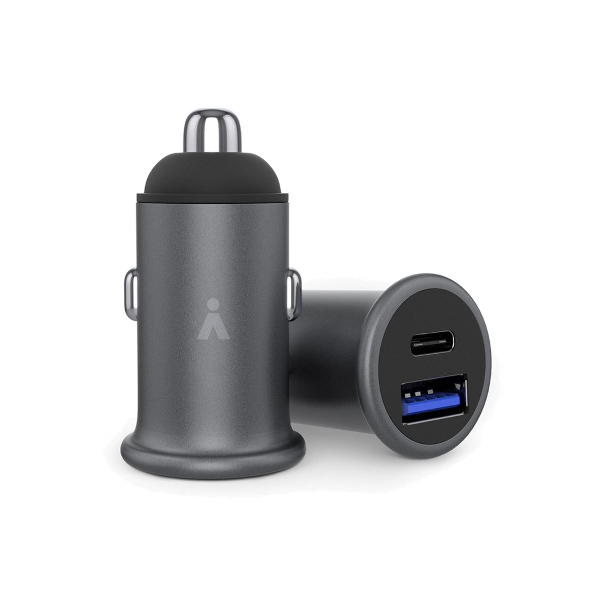 iSTYLE 38W Pro Car Charger - space grey