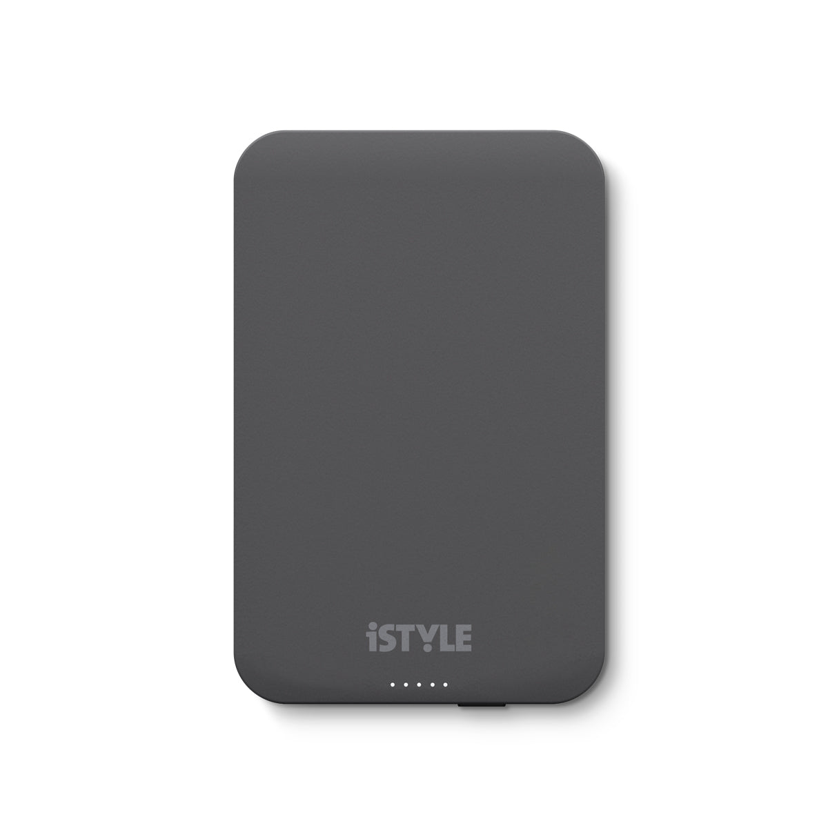 iStyle 5000mAh ALUMINIUM MAGNETIC WIRELESS POWERBANK - SPACE GRAY