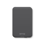 iStyle 5000mAh ALUMINIUM MAGNETIC WIRELESS POWERBANK - SPACE GRAY