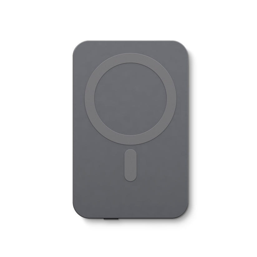iStyle 5000mAh ALUMINIUM MAGNETIC WIRELESS POWERBANK - SPACE GRAY