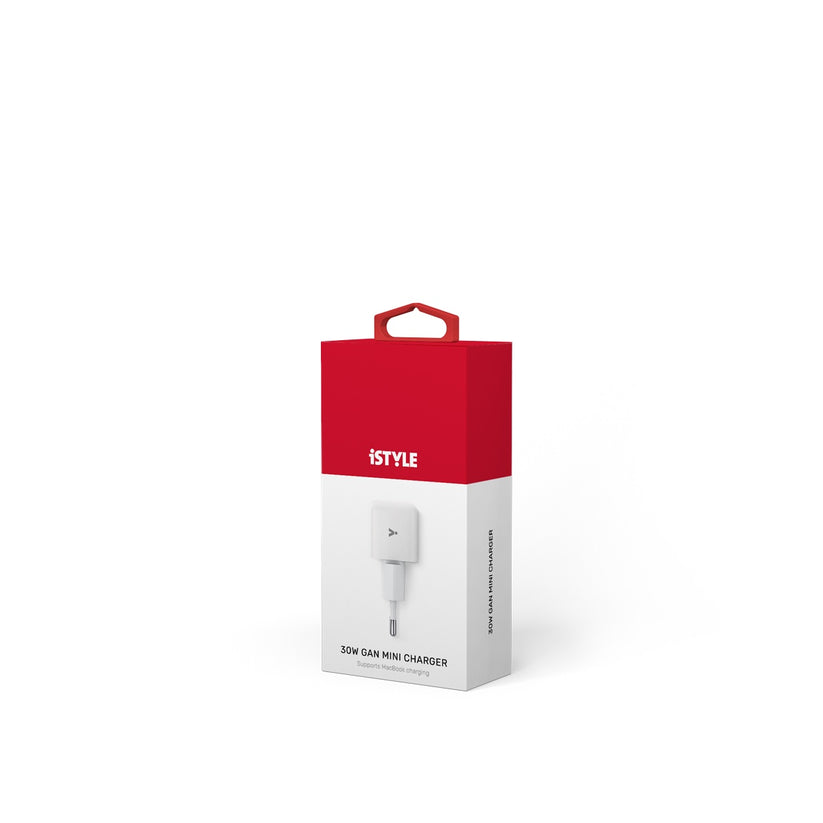 iSTYLE 30W GAN CHARGER - white