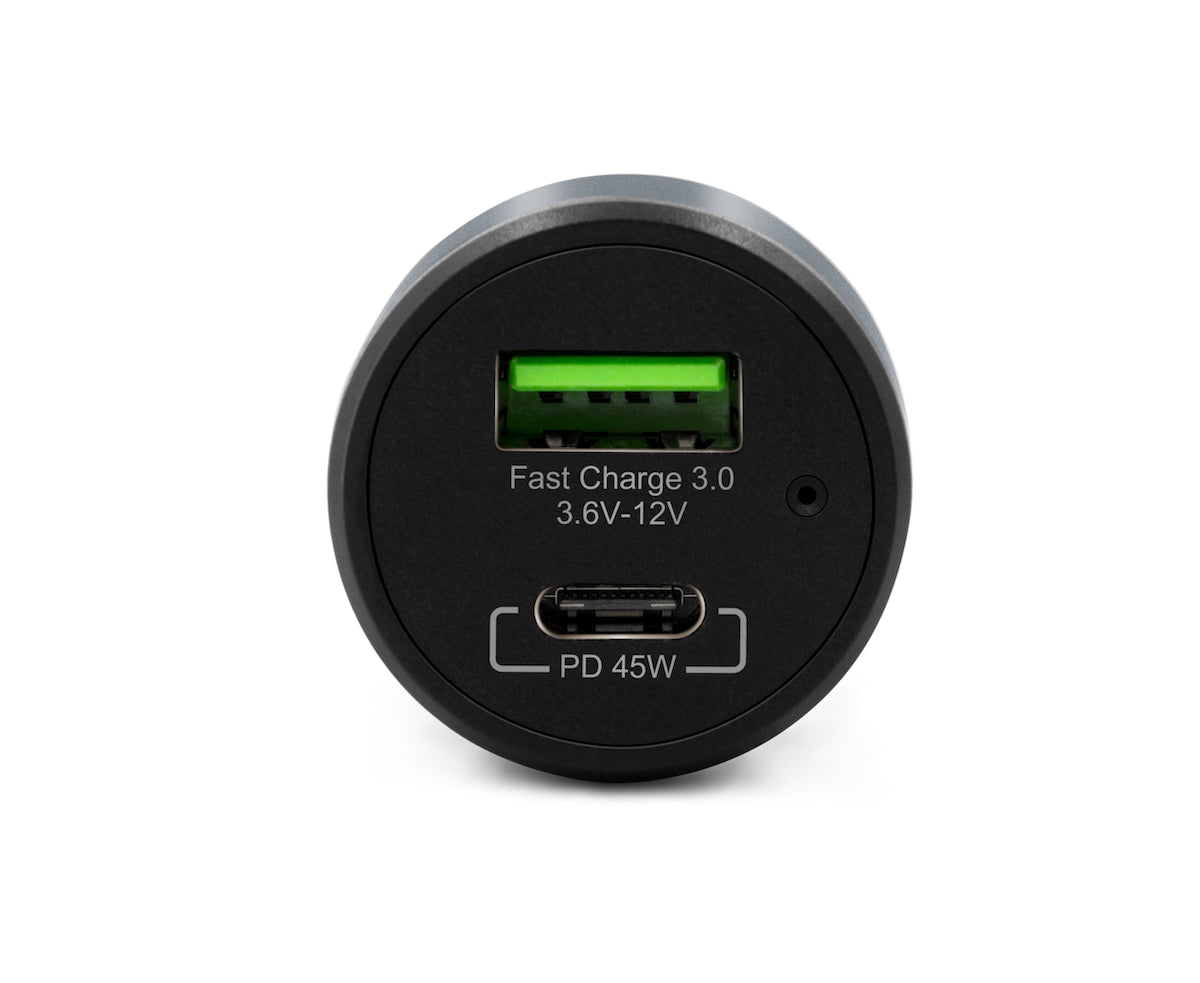 iSTYLE 45W PD Полнач за во автомобил - Space Gray