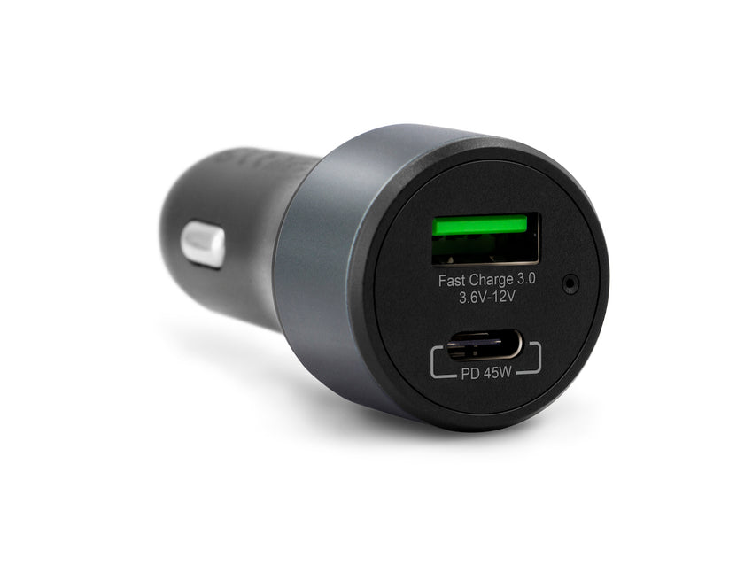 iSTYLE 45W PD Полнач за во автомобил - Space Gray