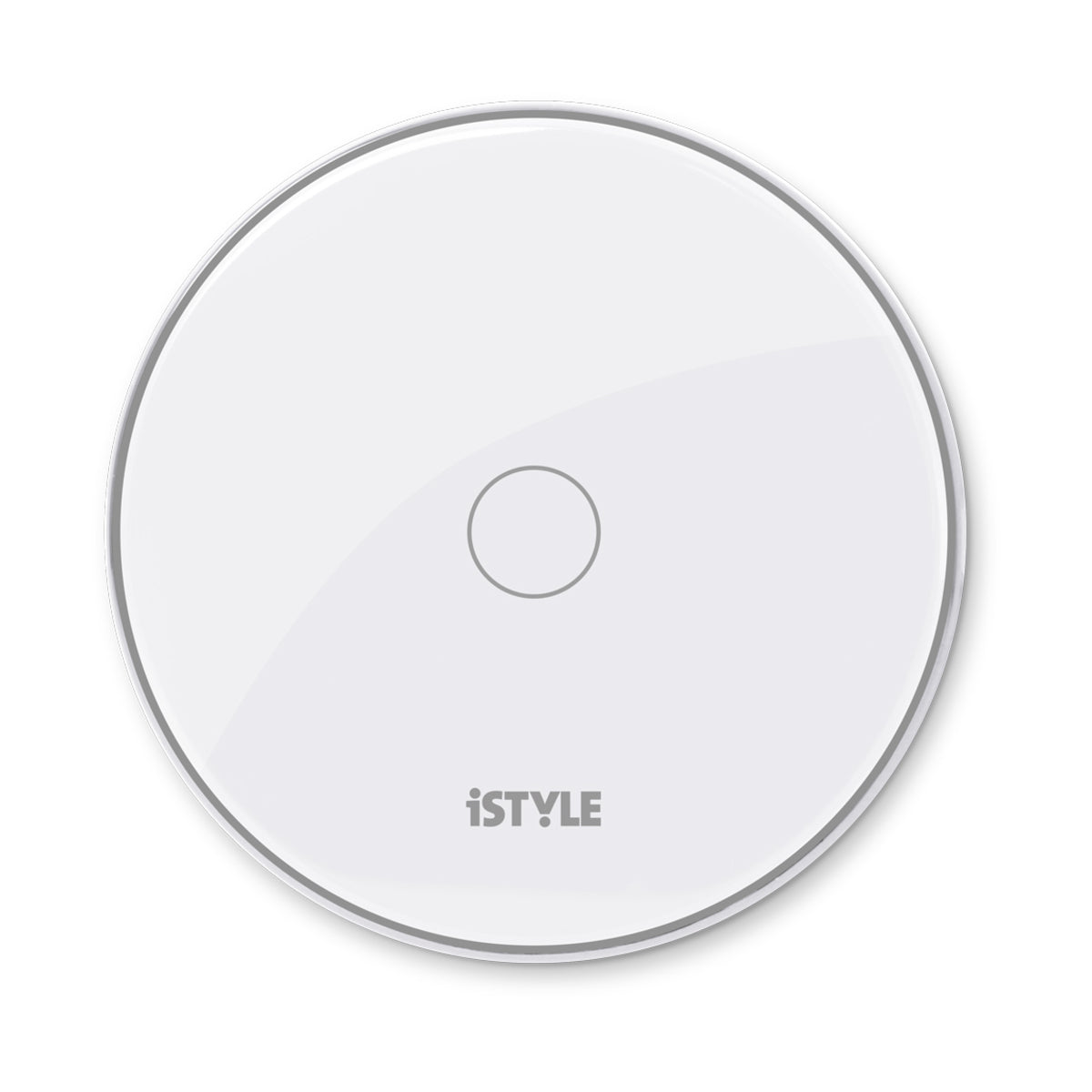 iSTYLE WIRELESS CHARGER 15W - бела (со адаптер)