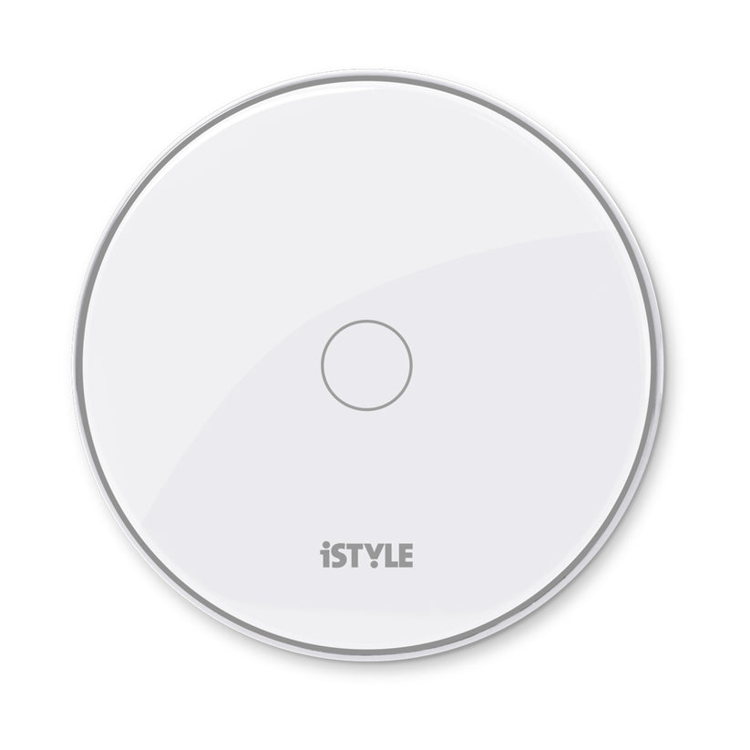 iSTYLE WIRELESS CHARGER 15W - бела (со адаптер)