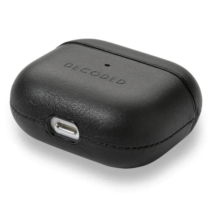 DECODED leather Aircase Airpods 3rd Gen Black