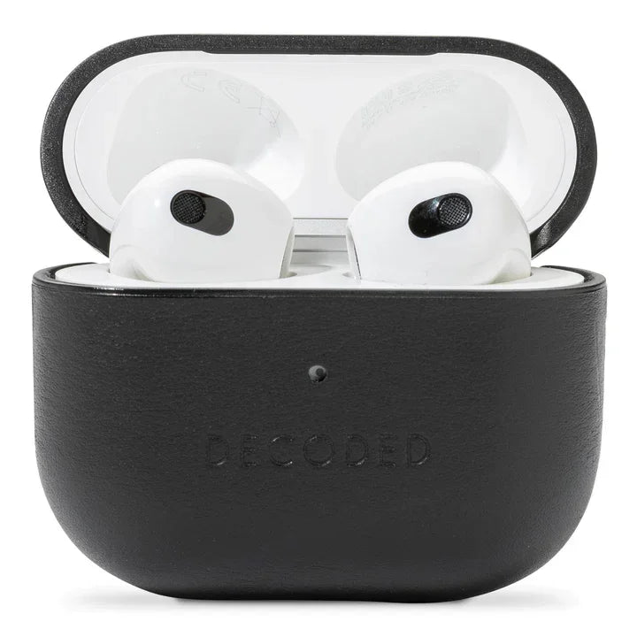 DECODED leather Aircase Airpods 3rd Gen Black