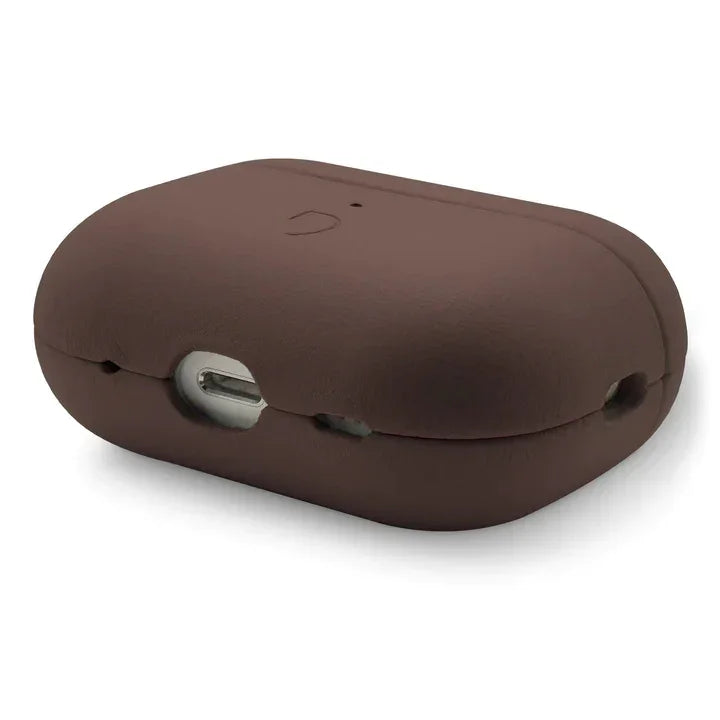 Leather Aircase for Airpods Pro Gen 2 /Airpods Pro Gen 1 Chocolate Brown
