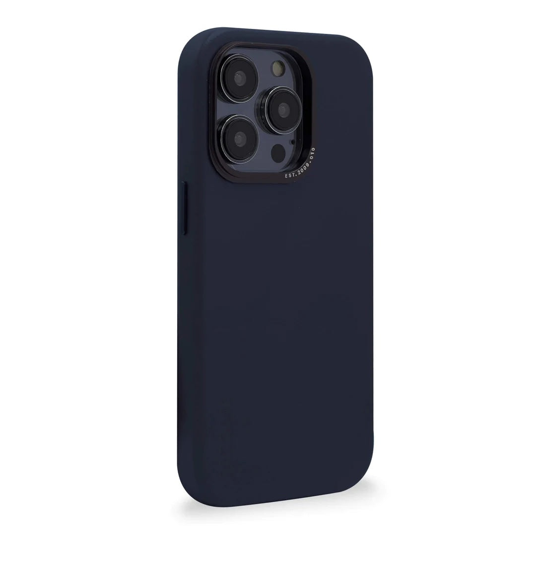 Decoded Leather BackCover, navy - iPhone 14 Pro
