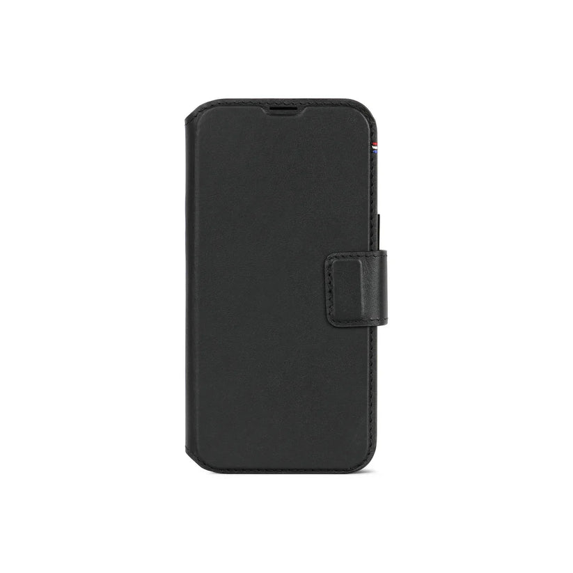Decoded Leather Detachable Wallet, black - Phone 15 Pro Max