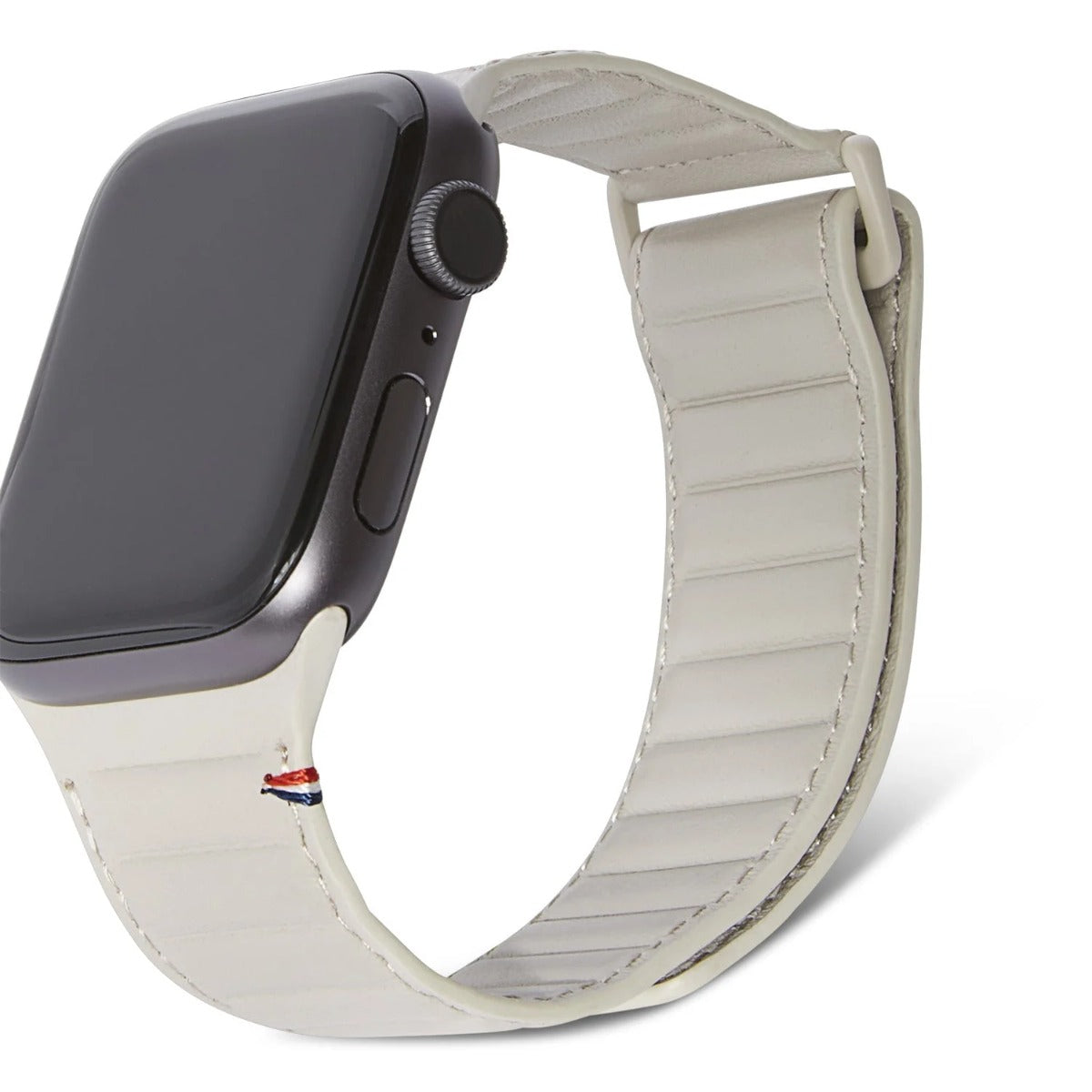 Decoded Leather Magnetic Traction Strap Series 7(41mm)/6/SE/5/4(40mm)/3/2/1(38mm) Clay
