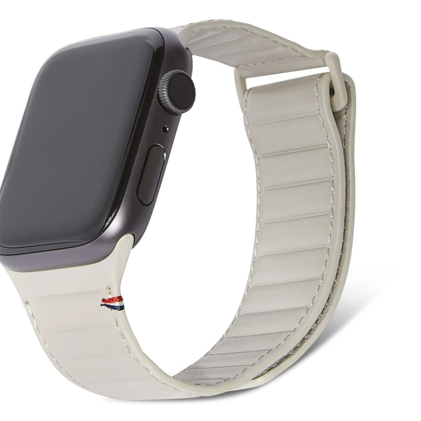 Decoded Leather Magnetic Traction Strap Series 7(41mm)/6/SE/5/4(40mm)/3/2/1(38mm) Clay