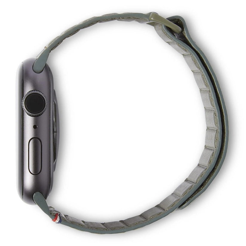 Decoded Leather Magnetic Traction Strap Series 7(41mm)/6/SE/5/4(40mm)/3/2/1(38mm) Olive