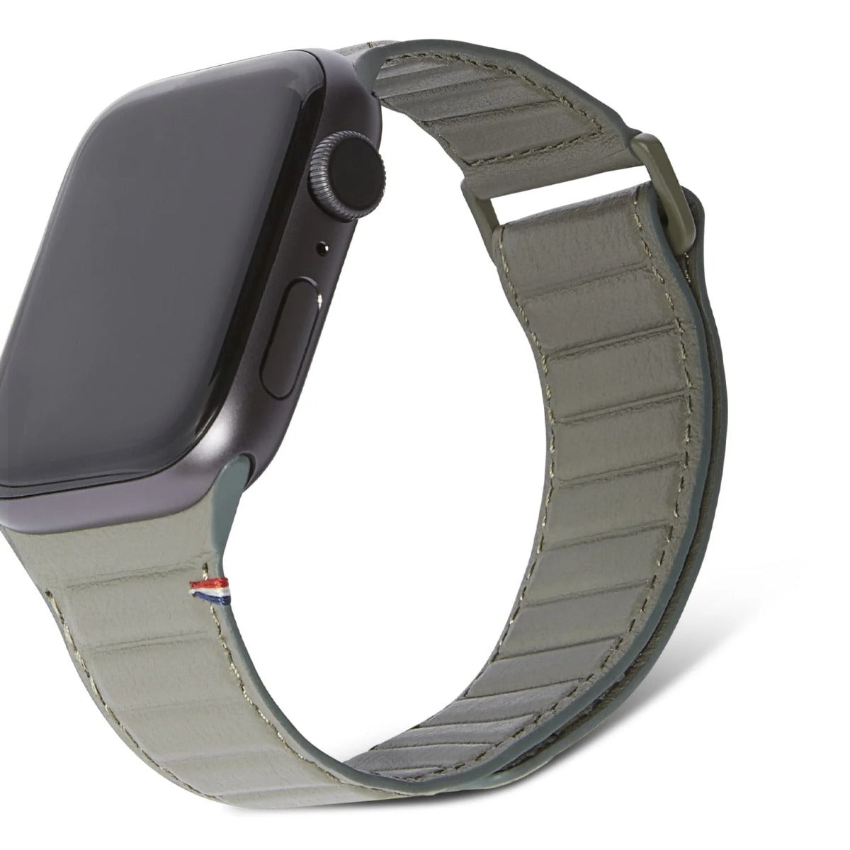 Decoded Leather Magnetic Traction Strap Series 7(41mm)/6/SE/5/4(40mm)/3/2/1(38mm) Olive