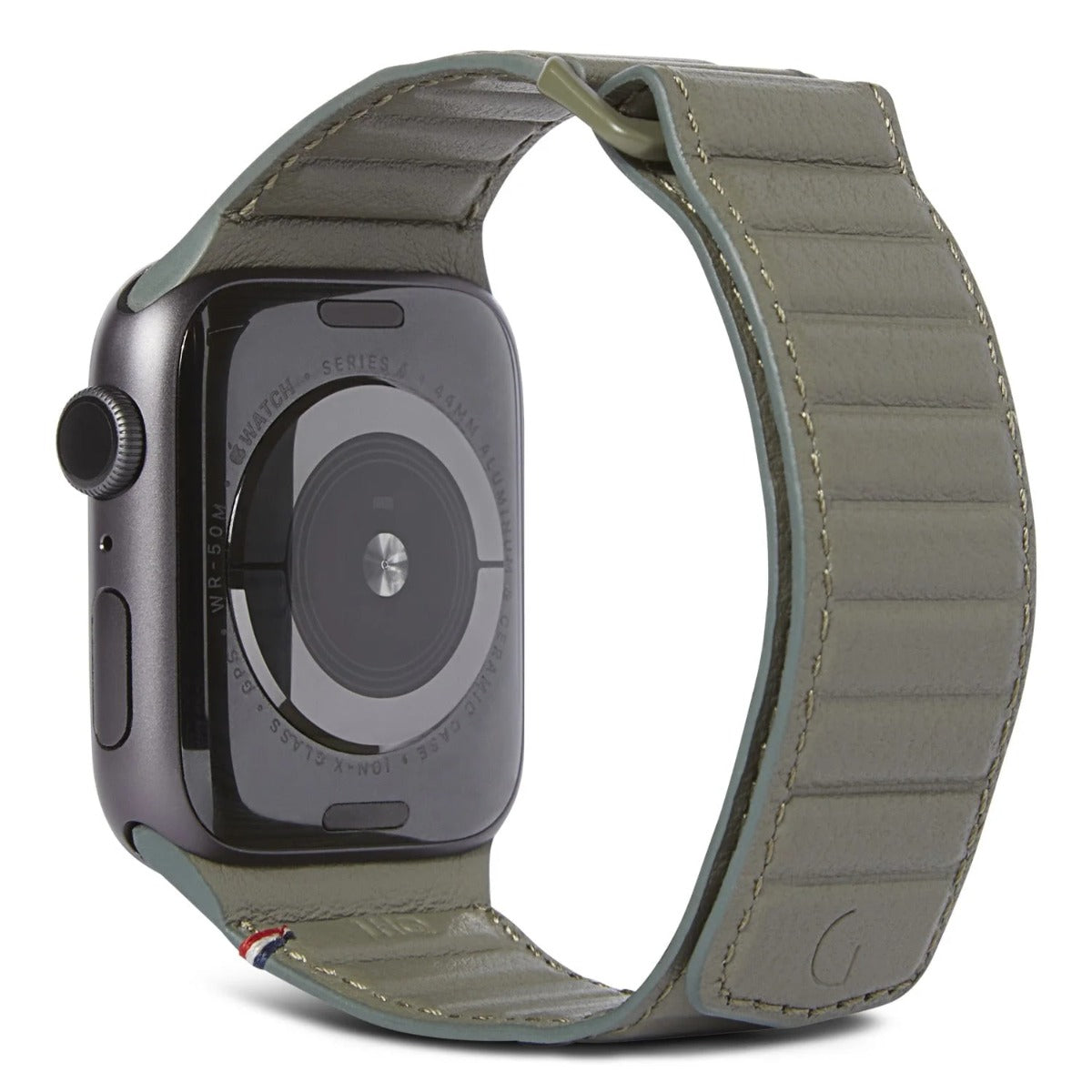 Decoded Leather Magnetic Traction Strap Series 7(41mm)/6/SE/5/4(40mm)/3/2/1(38mm) Olive