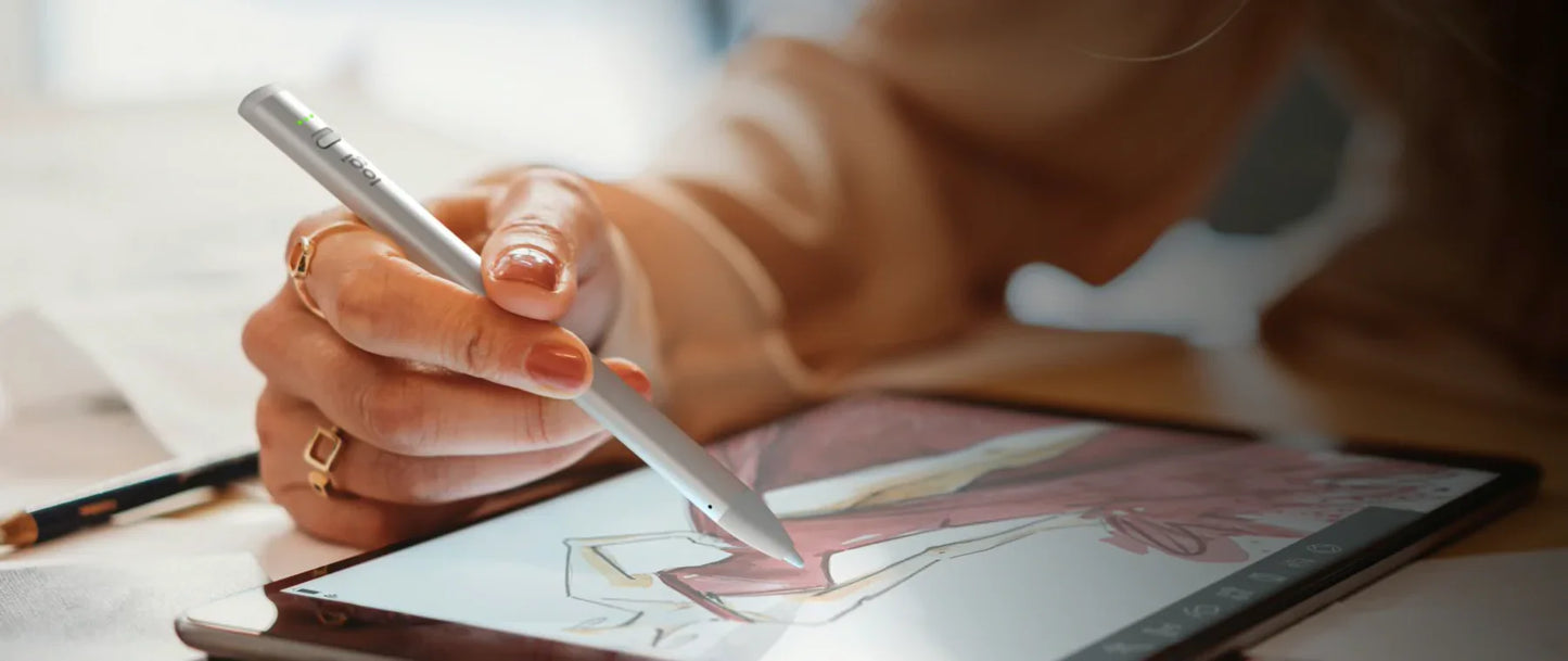 Logitech Crayon (USB-C) - Silver