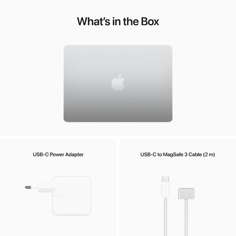 MacBook Air M2 13.6" 8 CPU | 10 GPU | 8 GB | 512 GB SSD | Silver