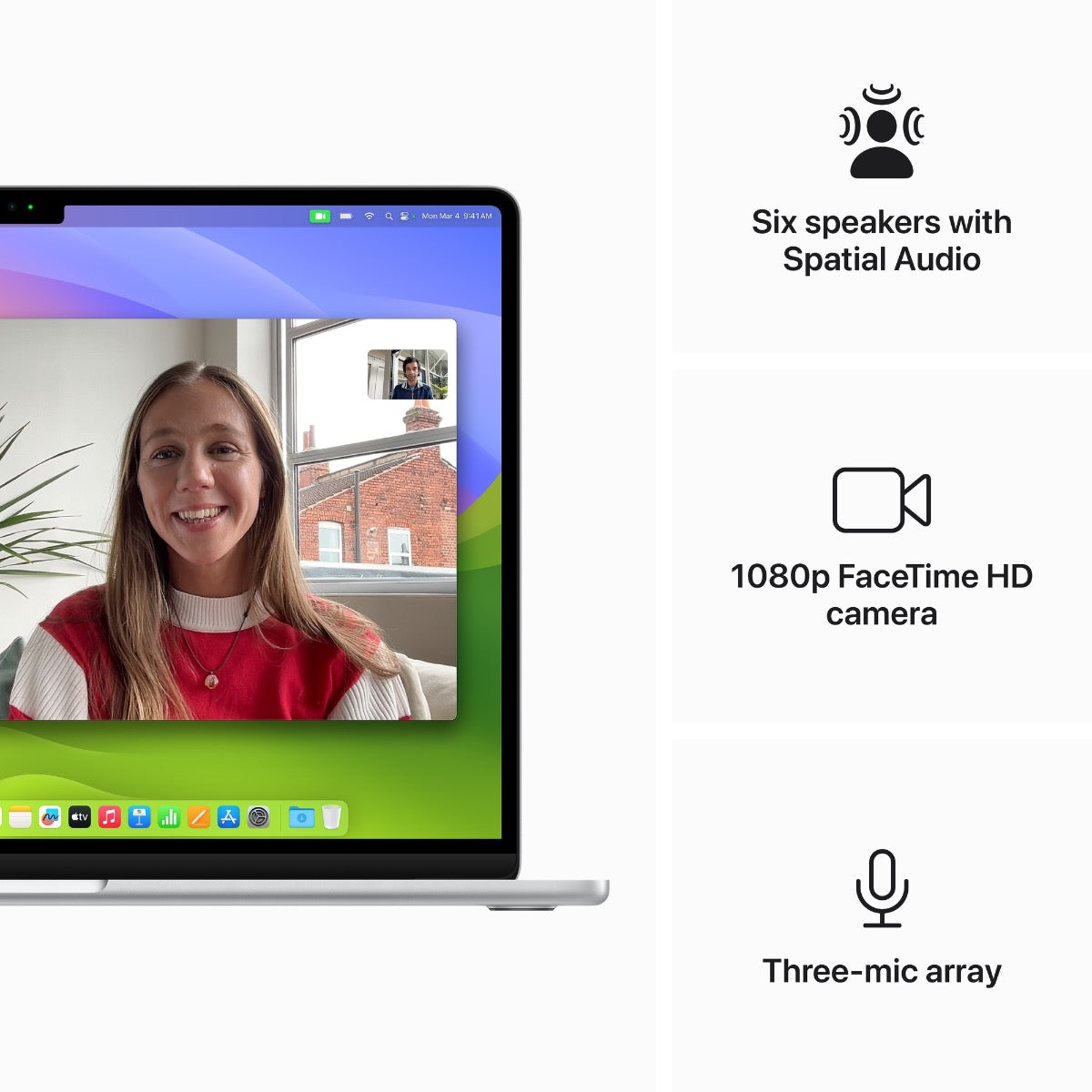 MacBook Air 15" с M3 чип | 16GB меморија | 512GB SSD - Silver | Хрватска тастатура