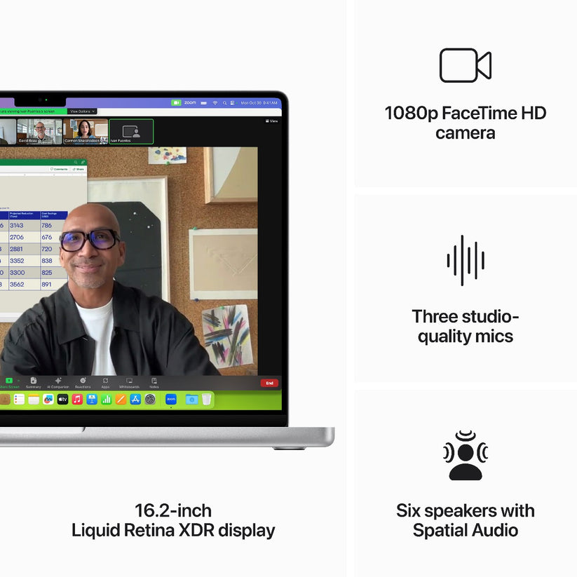 MacBook Pro M3 Max 16" | 14 CPU | 30 GPU | 1TB | Silver