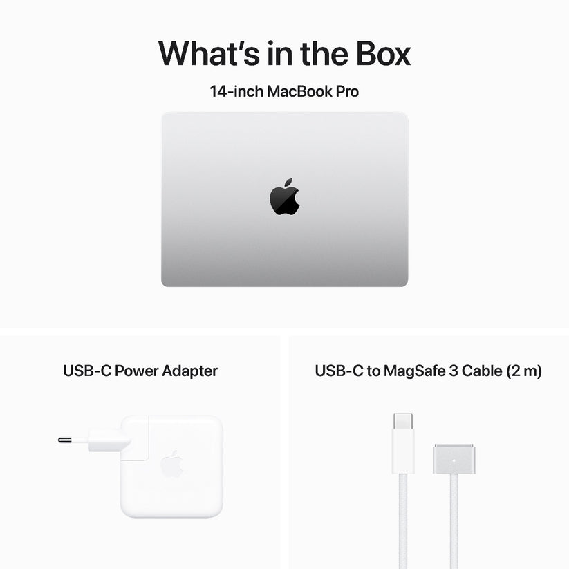 MacBook Pro M3 14" | 8 CPU | 10 GPU | 1TB | Silver