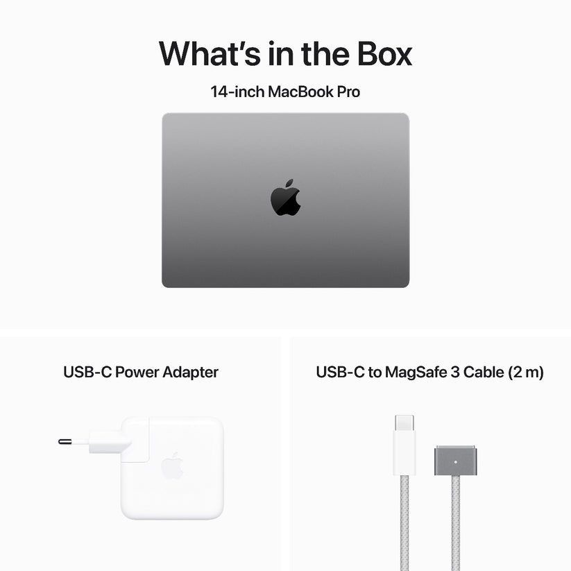 MacBook Pro M3 14" | 8 CPU | 10 GPU | 16GB | 512GB | Space Gray