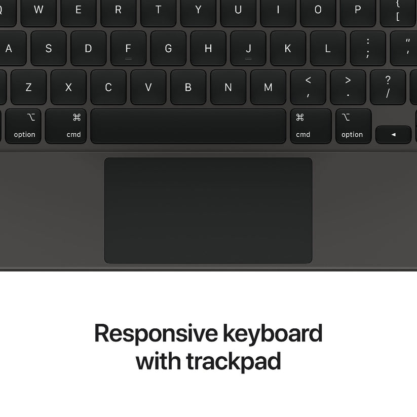 Apple Magic Keyboard for iPad Pro 12.9-inch (5th) - Croatian - Black