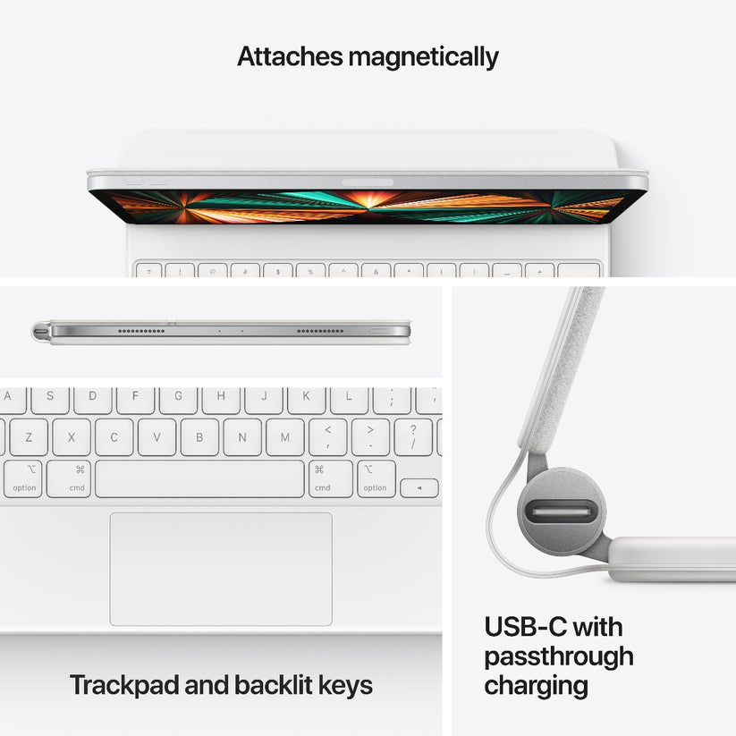 Apple Magic Keyboard за 11" iPad Pro/Air - INT English - White