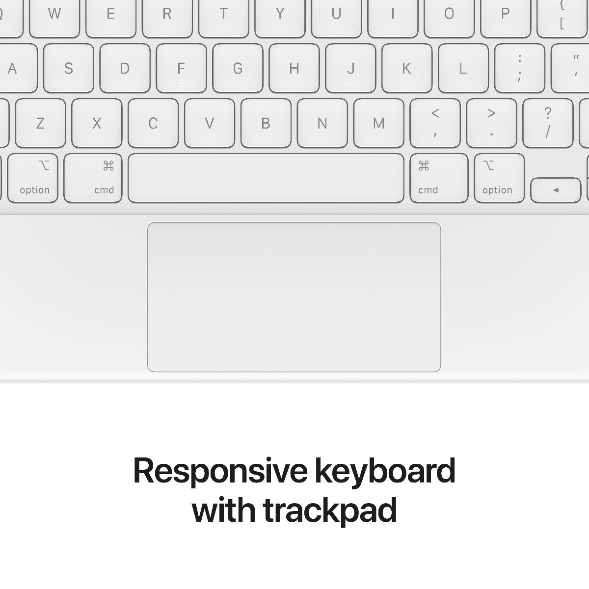Apple Magic Keyboard за 11" iPad Pro/Air - INT English - White