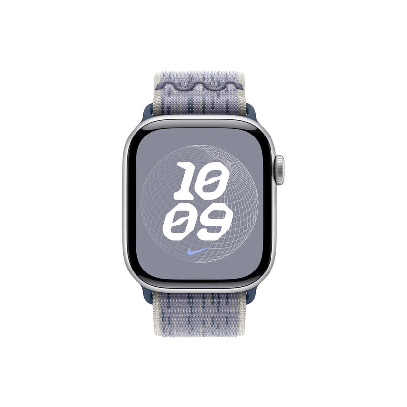 46mm Grey/Blue Nike Sport Loop