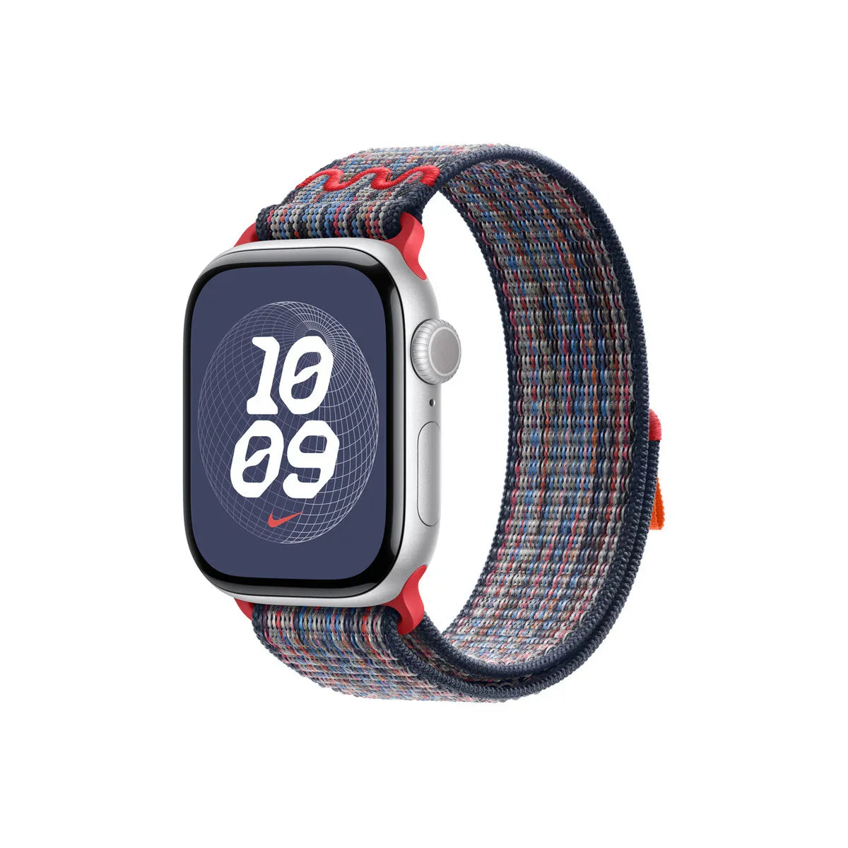 40mm Blue/Red Nike Sport Loop