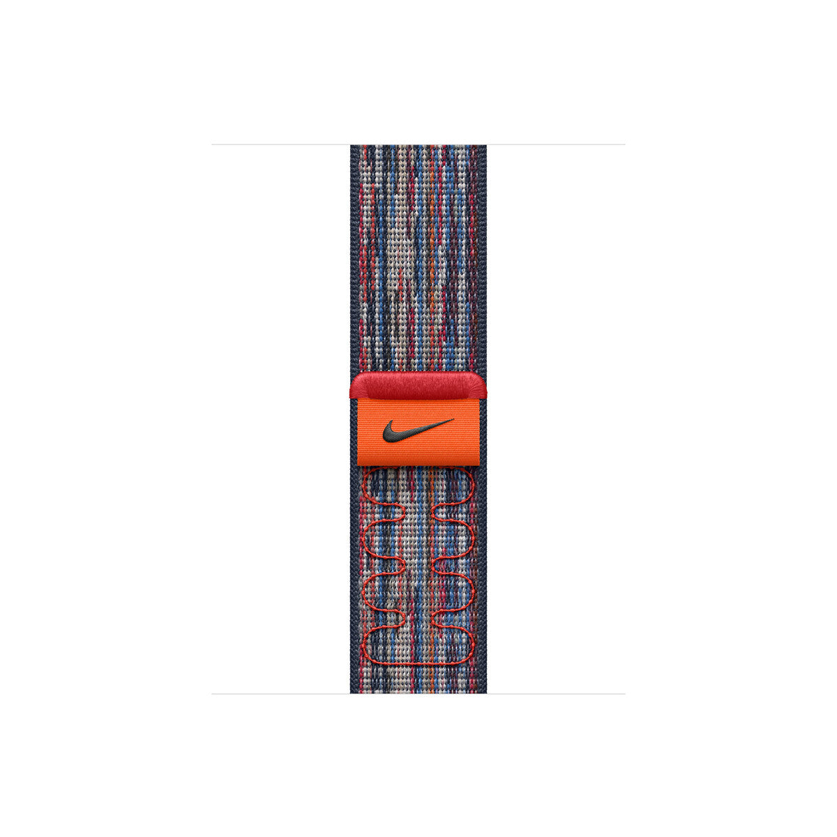 42mm Blue/Red Nike Sport Loop