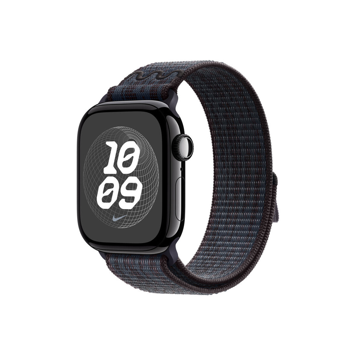 46mm Black/Blue Nike Sport Loop