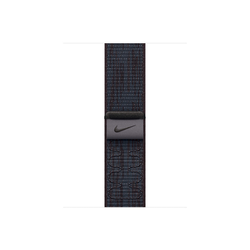 42mm Black/Blue Nike Sport Loop