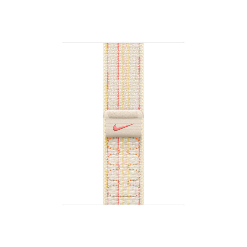 46mm Starlight/Pink Nike Sport Loop
