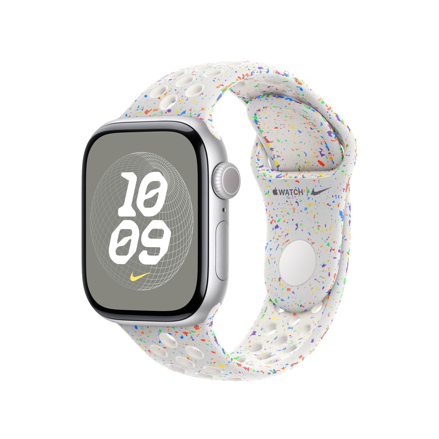 46mm Pure Platinum Nike Sport Band - S/M