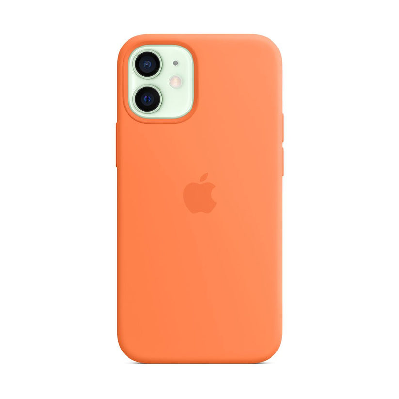 iPhone 12 mini Silicone Case with MagSafe - Kumquat