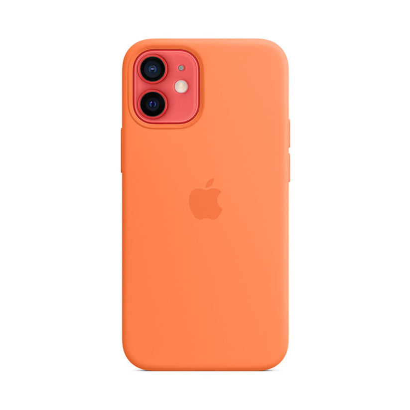 iPhone 12 mini Silicone Case with MagSafe - Kumquat