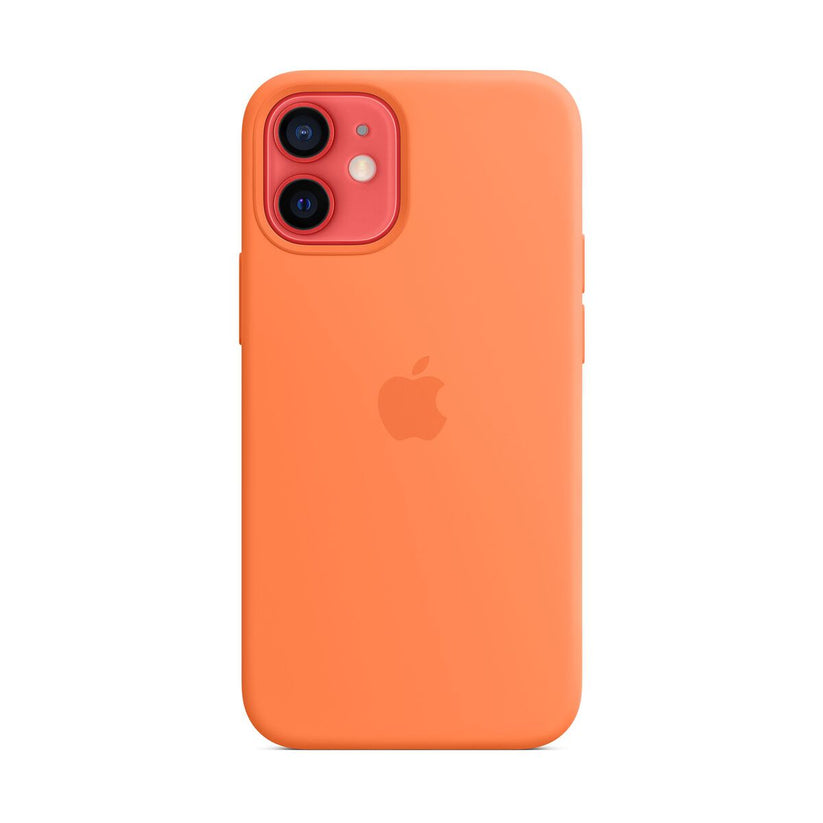 iPhone 12 mini Silicone Case with MagSafe - Kumquat