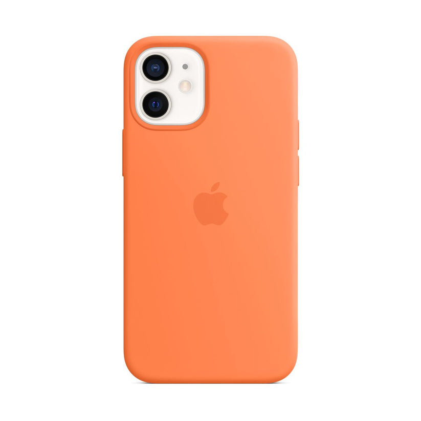 iPhone 12 mini Silicone Case with MagSafe - Kumquat